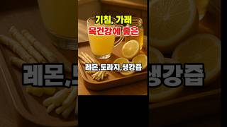 슥삭요리 목을 살리는 레몬도라지생강즙 🍋 기침·가래에 좋은 천연 건강즙!