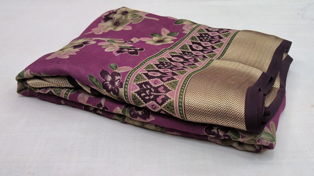 Moss Georgette Saree#rohittextiles #Saree