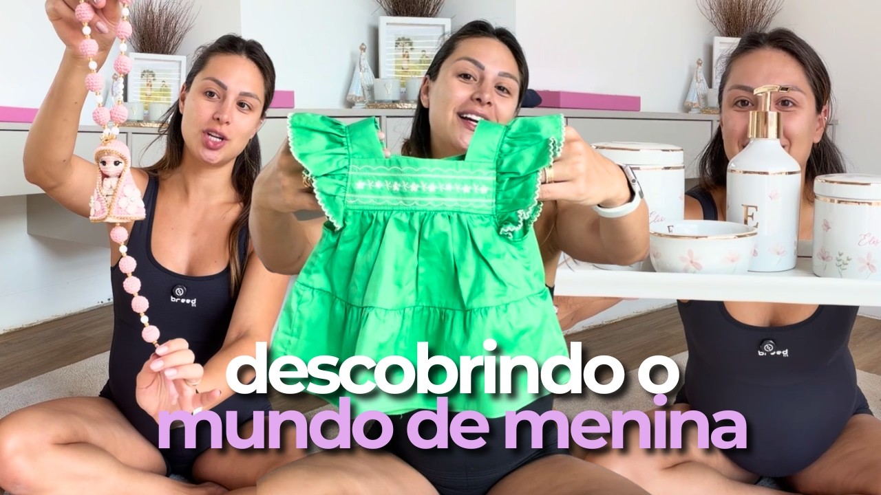 ABRINDO PRESENTES do meu chá de bençãos