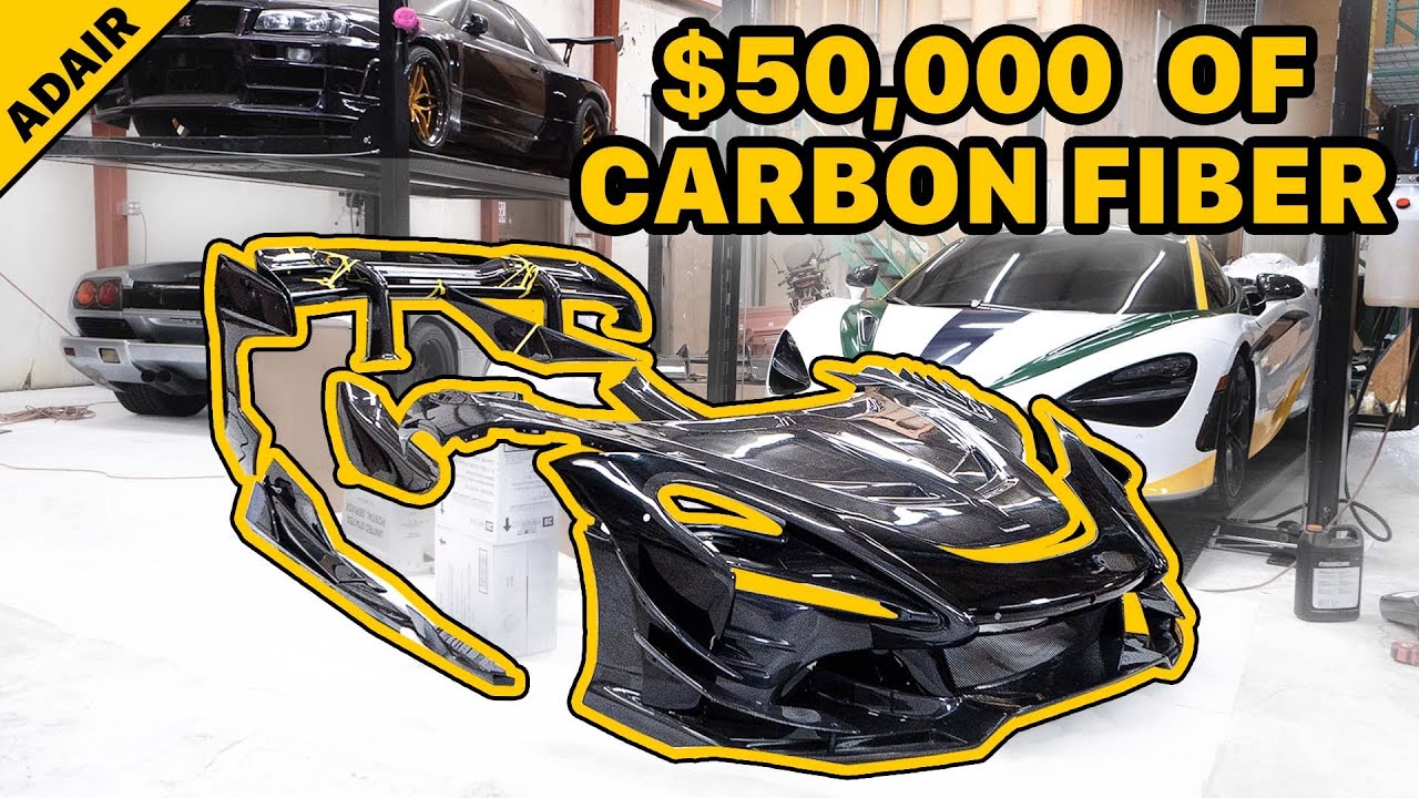 Introducing the FULL CARBON 720s Se²GTR Build - from DarwinPRO