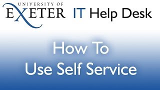 Self Service Portal Video Tutorial screenshot 2