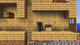 Lets Play Minecraft with 2DCraft - Episode 05: Trolling Lava .... I never learn