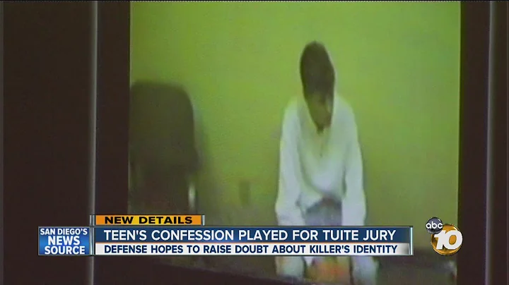 Confession video shown to Richard Tuite jury in re...