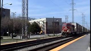 *RARE*FAST CP Rail Double-Stack at Morton Grove, IL 2012 Net Worth