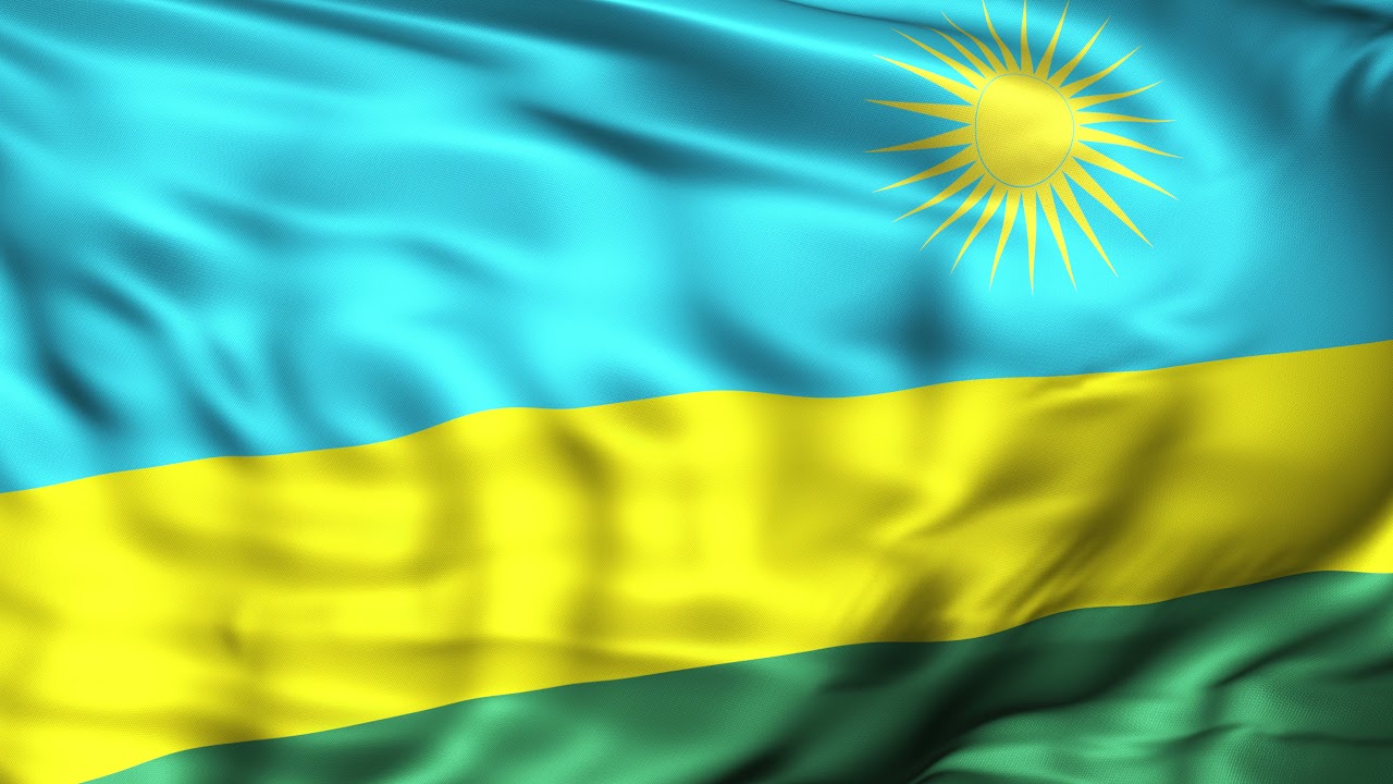 Rwanda Flag Animation | 4k | Flags of the World