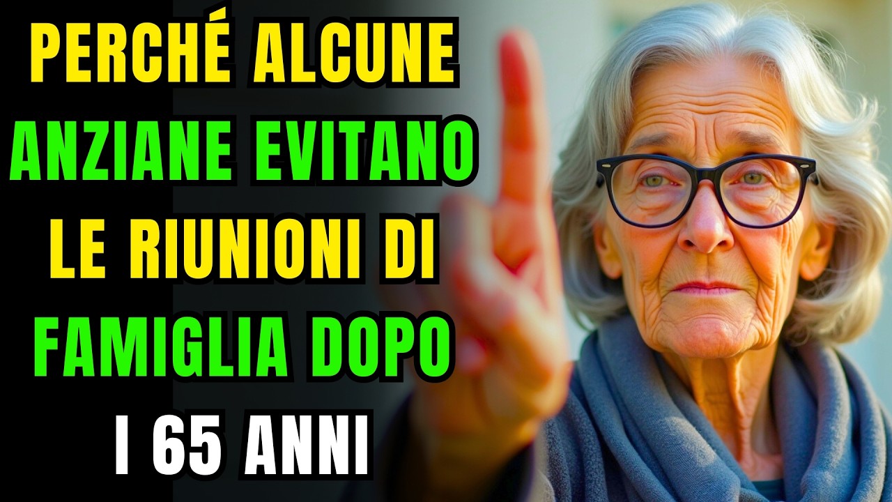 Perché le donne SAGGE EVITANO le riunioni di famiglia dopo i 65 anni
