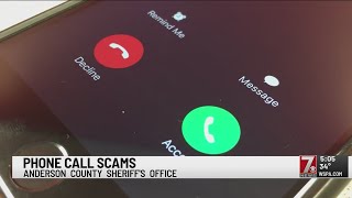 Upstate sheriff's office says scammers are using their name for bogus phone calls
