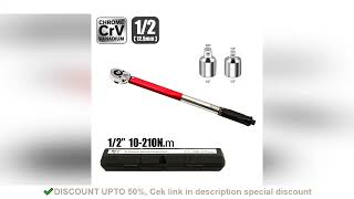 10-210N.m Torque Wrench 12 Precise Reversible Ratchet Torques Key Professional Bicycle Motorcycle