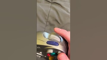 I pressed the Z button on a GameCube controller