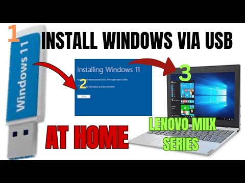 Lenovo miix 320-10icr boot from usb/Lenovo miix 320-10icr Reinstall