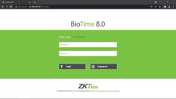 ZKTeco ZKBioTime 8 Basic Training By The Security Mill