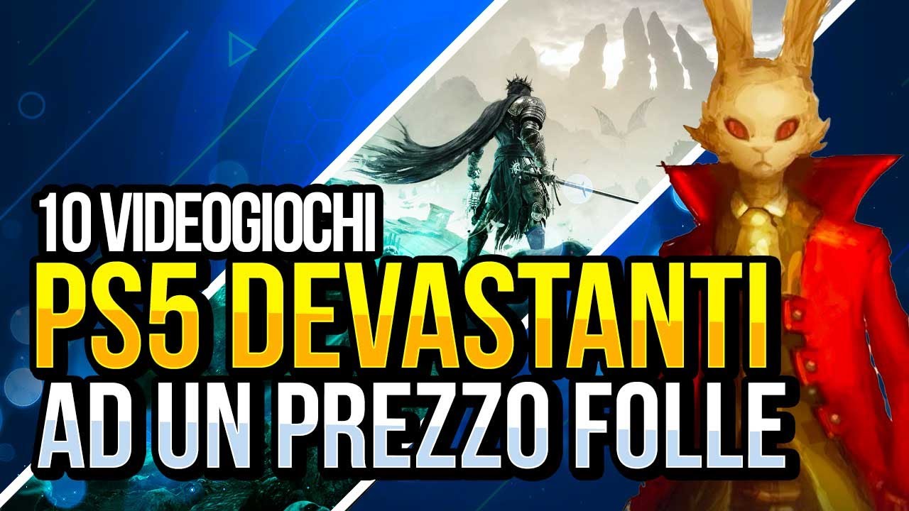 10 VIDEOGIOCHI PS5 DEVASTANTI ad un PREZZO FOLLE 🚨