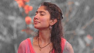 Nee varumbodhu🎶Sai Pallavi💞Rain Dance💞Tamil Full screen WhatsApp Status Resimi