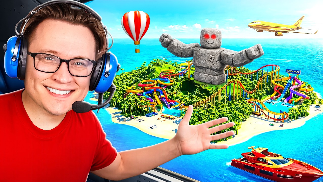 I Built My Own ISLAND In Roblox..