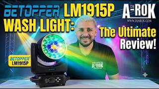 The New Betopper Lm1915P Wash Moving Head Full Review