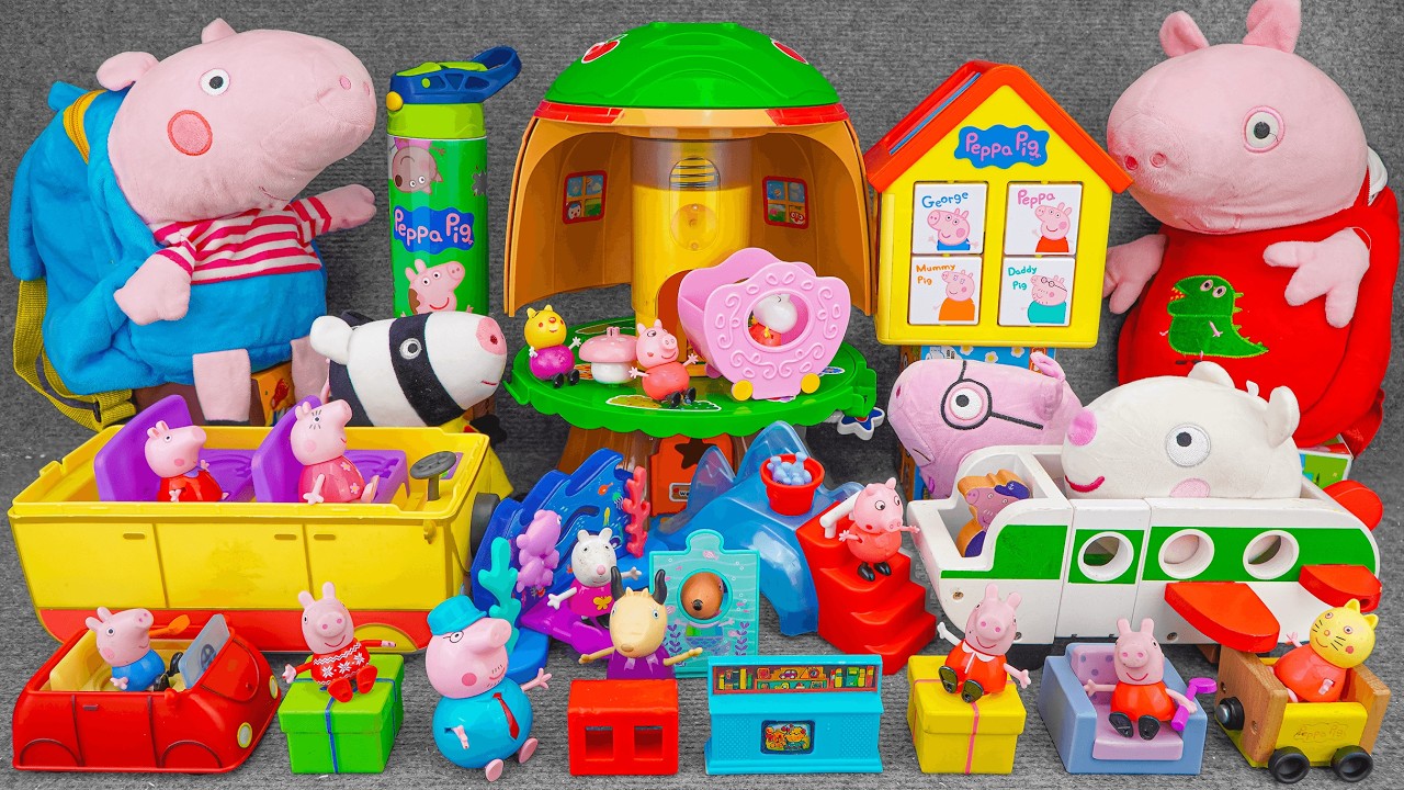 100 Minutes Satisfying with Unboxing Cute Peppa Pig Peppa's Aquarium Adventure Playset ✨