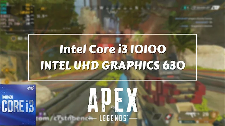Test de performance: Intel Core i3 10100 dans Apex Legends
