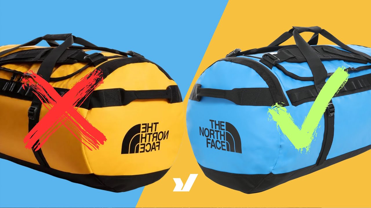 The North Face Base Camp Duffel vs North FAKE Base Camp Duffel