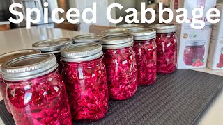 Canning Spiced Red Cabbage For The Pantry