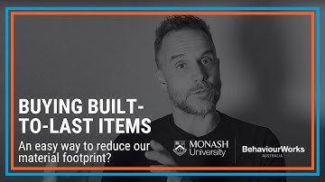 The Behavioural Roadmap to Circular Consumption - buying built to last