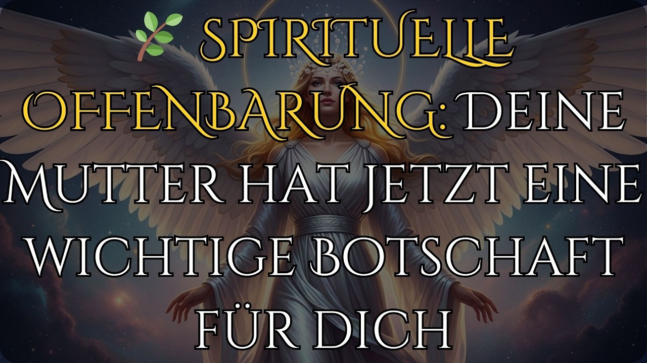 🌿 SPIRITUELLE OFFENBARUNG: Deine Mutter hat jetzt eine wichtige Botschaft für dich