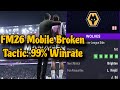 THIS FM26 MOBILE TACTIC IS UNBEATABLE! (Relegation Saving)