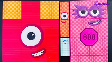 Op zoek naar Numberblocks Puzzel Tetris NIEUW 1200vs100 Ruimte ASMR - Numberblocks Bevredigende V...