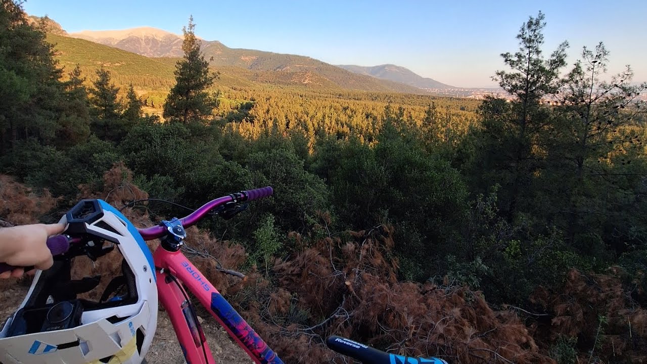Denizli çamlık teknik parkurundan iniş 💥