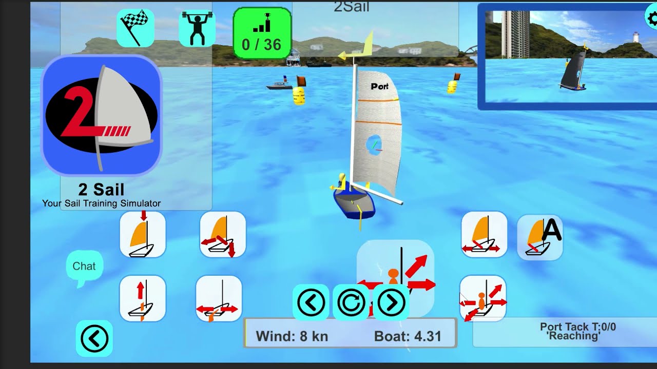 Save the Sailboats, an Online Free Typing Game