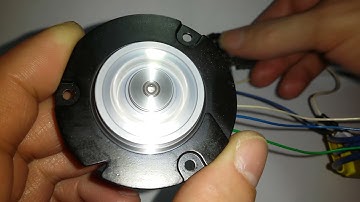 Arduino Nano, BLDC ESC Driver and Hard Disc Drive Motor