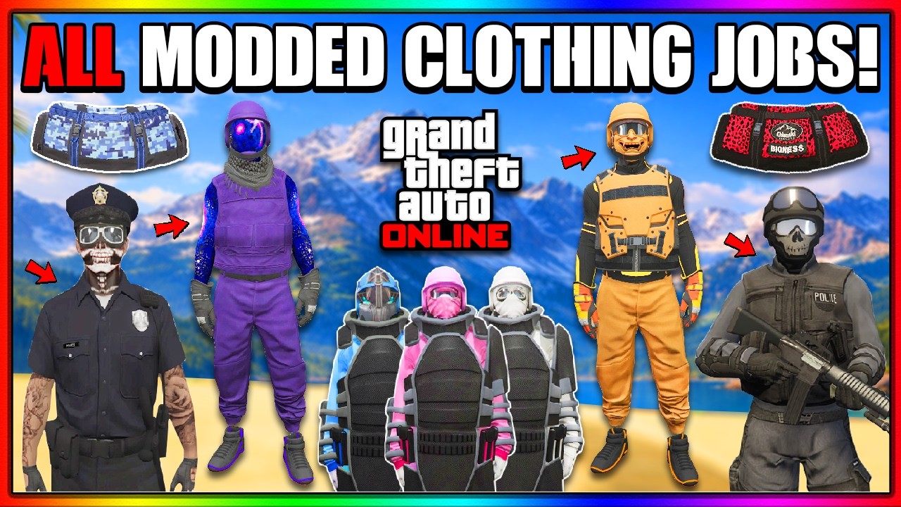 ALL Modded Clothing Jobs In GTA 5 Online 2026 Updated YouTube 