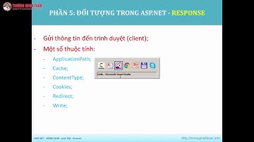 ASP.NET WEBFORM (Lesson28) - Đối Tượng RESPONSE | TRUONGMINHTUAN