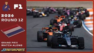 🔴 F1 | 2026 | Round 12 | #DutchGP | JBMotorsports | Grand Prix Watch-Along