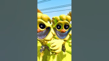 SIZE COMPARISON ZOONOMALY MONSTER vs POPPY PLAYTIME IN GARRY