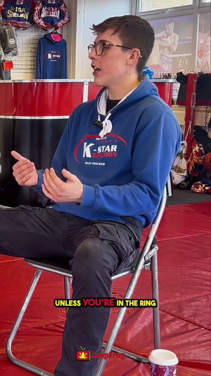 Heston Thompson explaining how important mental strength is in a fight