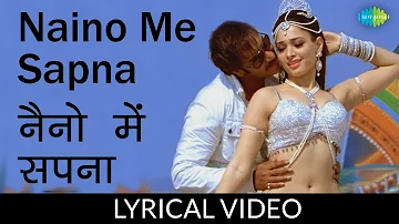 Naino Me Sapna with Lyrics | नैनो में सपना गाने के बोल | Himmatwala | Ajay Devgan, Tamannah