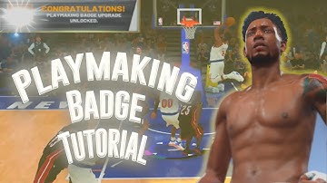 Best Playmaking Badge Method In NBA 2k20 | Get All Playmaking Badges In One Day