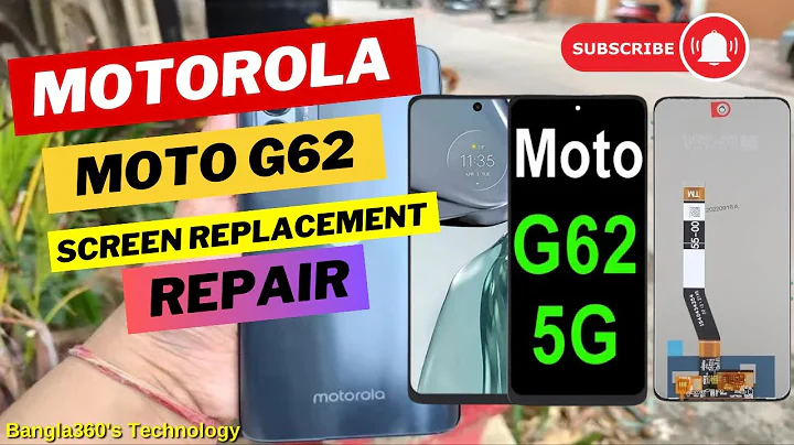 How to Replace Broken Screen | Motorola Moto G62 Display  | Broken  Screen & Display Replacement