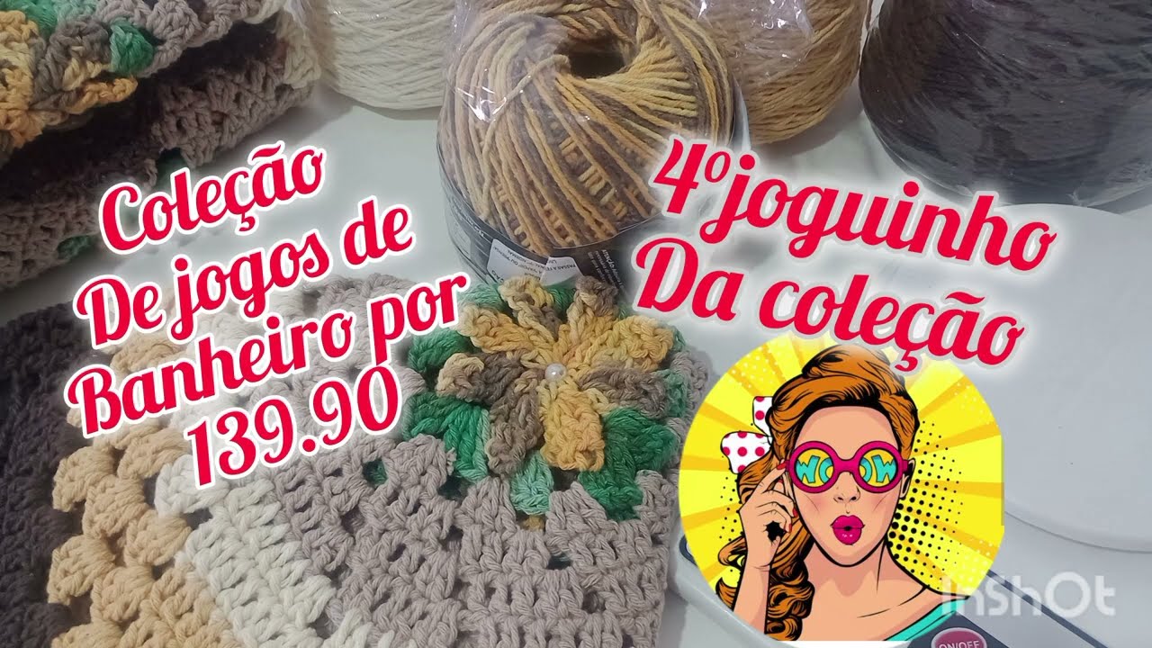 🚨Como está a coleção de jogos de banheiro por 139.90. / Venha conferir o 4°