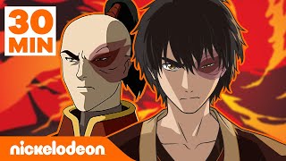 Avatar | 30 MIN de la evolución de Zuko con el Fuego Control | Nickelodeon en Español