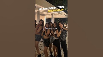 Freshers Party 🎉 | College Life in Pune 😍 Private University #shorts #college #pune #freshers #fun