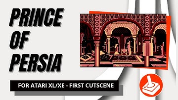 Prince of Persia for Atari 8-bit computers - first cutscene