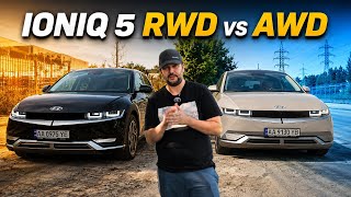 4WD споживає менше | Hyundai Ioniq 5 AWD проти RWD | Порівняння витрат та запасу ходу місто/траса |