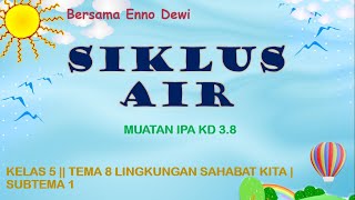 SIKLUS AIR || KELAS 5 || TEMA 8 SUBTEMA 1 || IPA KD 3.8