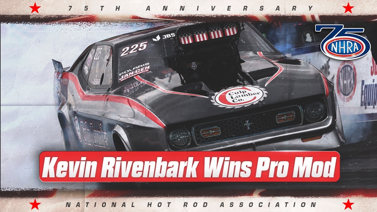 Kevin Rivenbark wins Pro Mod at the Summit Racing Equipment NHRA