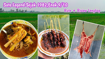 Mbak Ika Sidoarjo Goat Satay Curry / Legend Since 1982 // Complete Route + Review