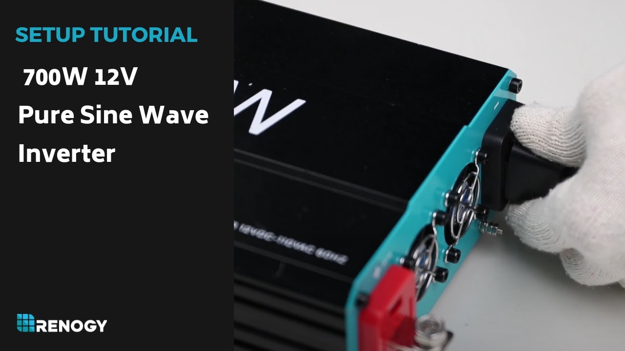 Renogy 700W 12V Pure Sine Wave Inverter - YouTube