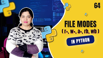 File Modes in Python ( r+, w+, a+, rb, wb ) | Crack IT With Anu - Tutorial #64