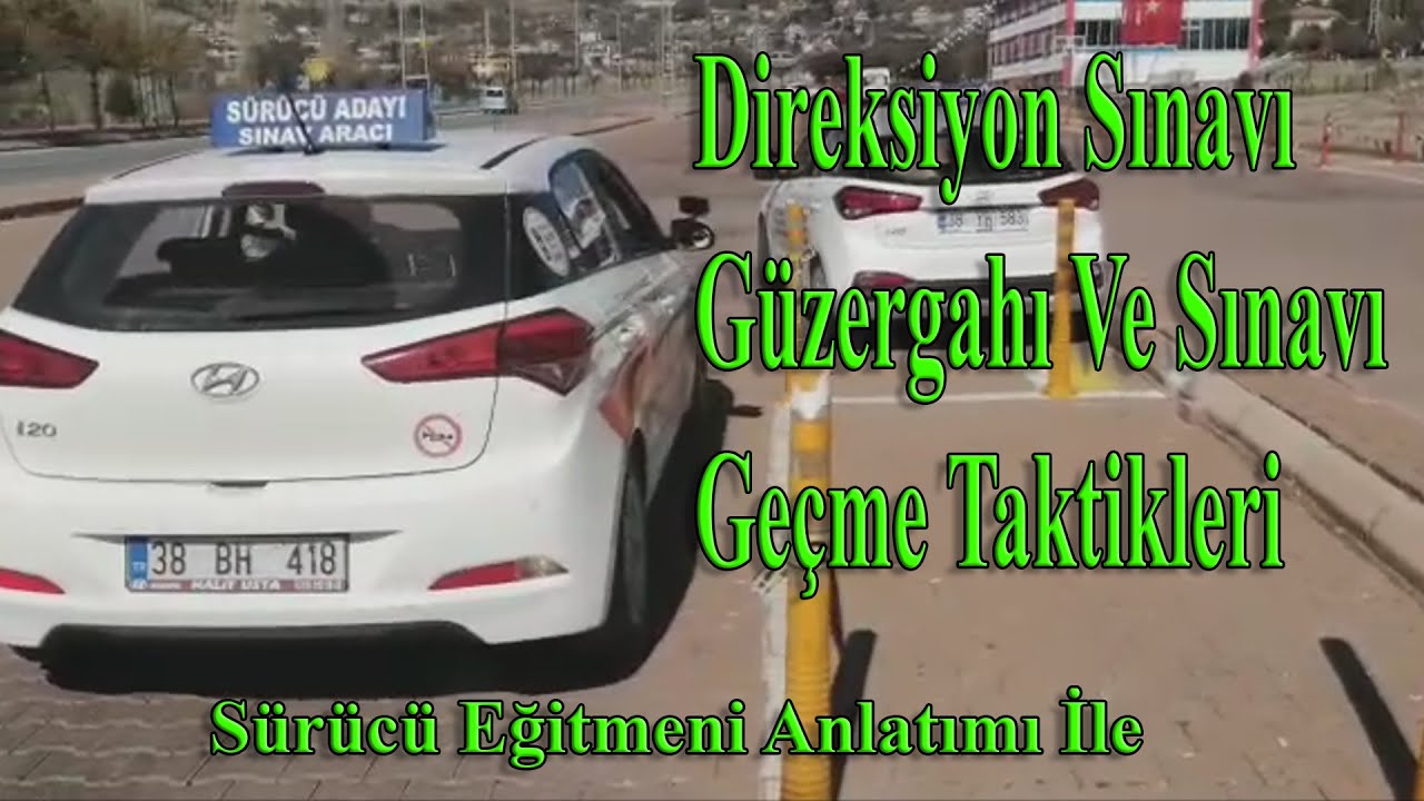 kayseri erkilet surucu pisti ve taktikleri youtube