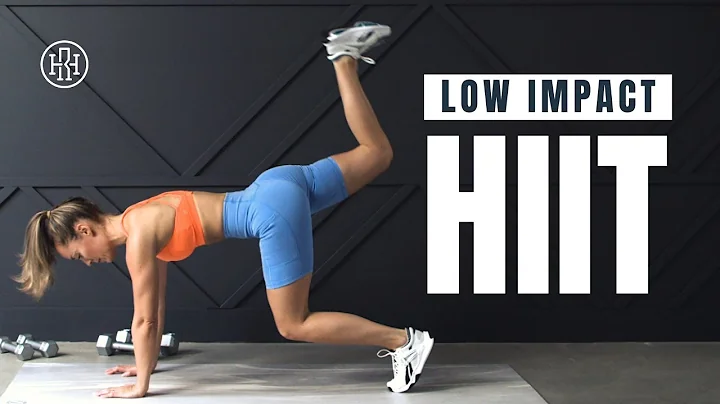Intense LOW IMPACT HIIT // Total body No Jumping W...